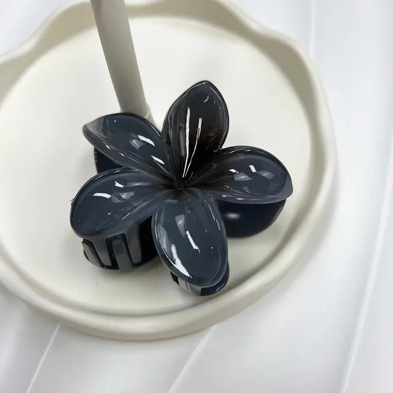 Large Flower Claw Clips