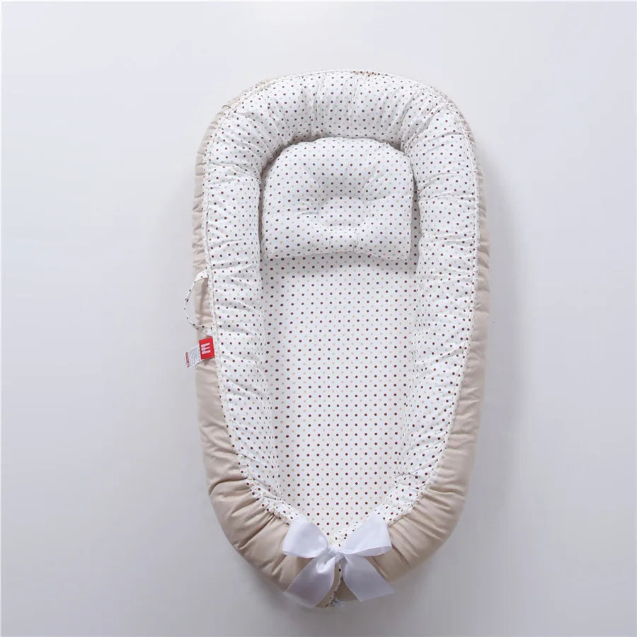 85×50cm Baby Nest Bed with Pillow