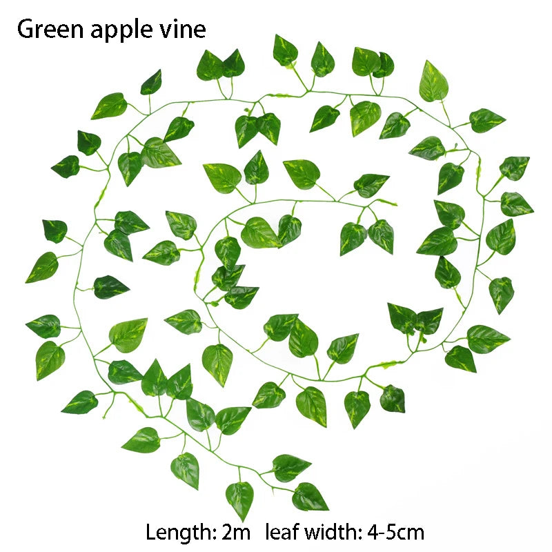 2/4/8/10M Artificial Ivy Garland