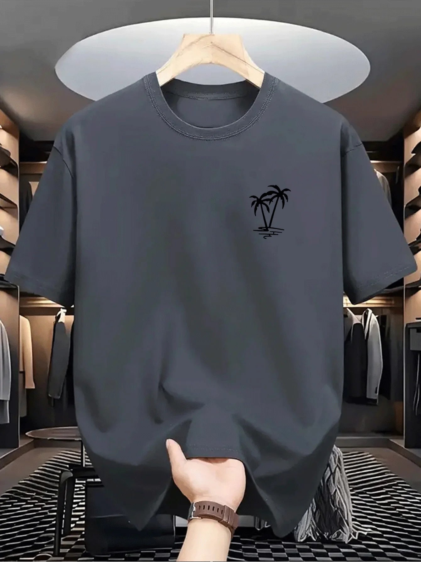 Men’s 100% Cotton Summer T-Shirt
