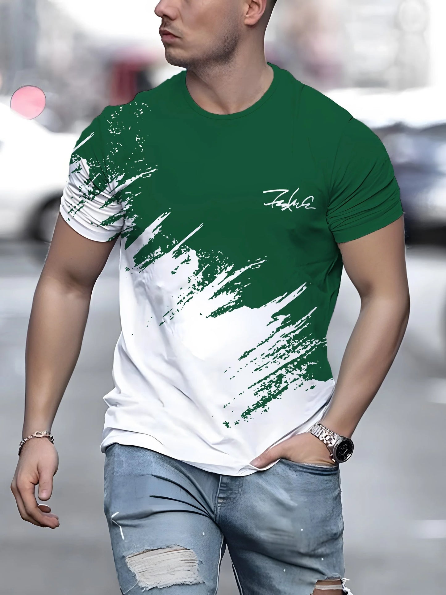 Men’s Short Sleeve Crew Neck T-Shirt