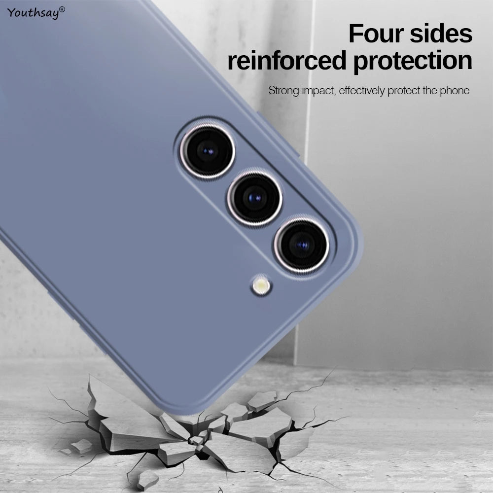 Liquid Silicone Soft Case for Samsung Galaxy A16 / A15 / A36 / A56 / A55