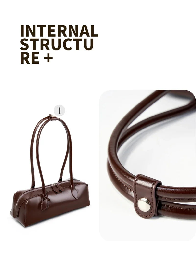 2025 New Genuine Leather Women’s Shoulder Bag