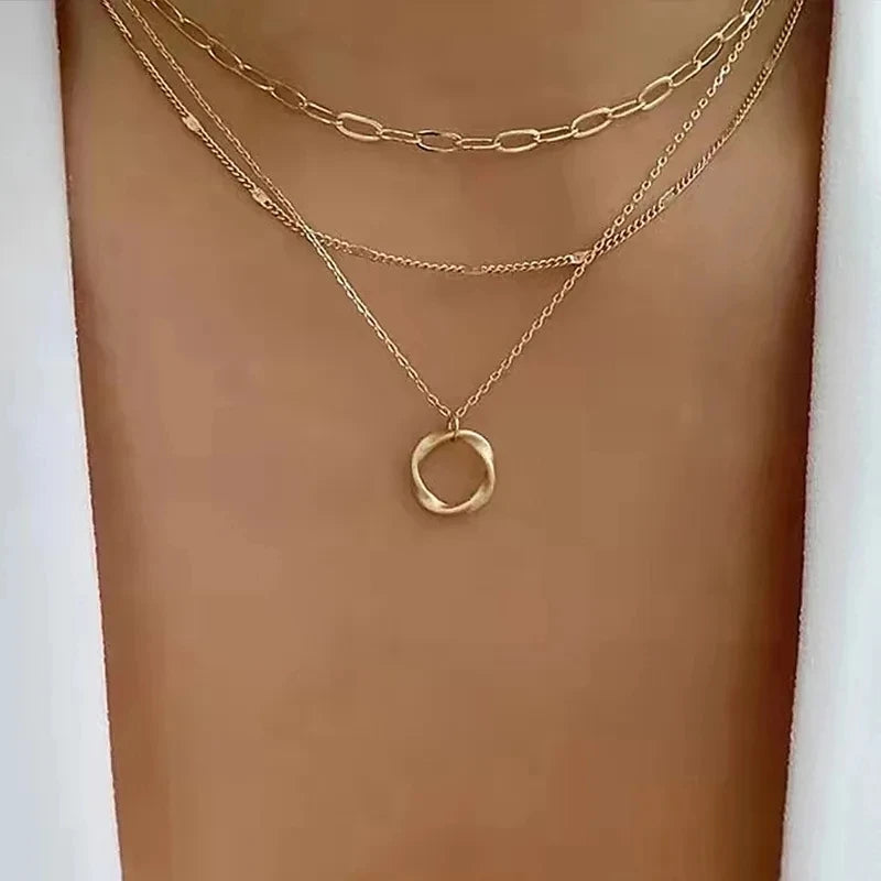 Vintage Bohemian Multilayer Necklace