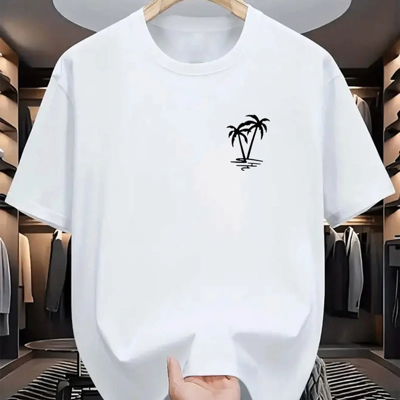Men’s 100% Cotton Summer T-Shirt