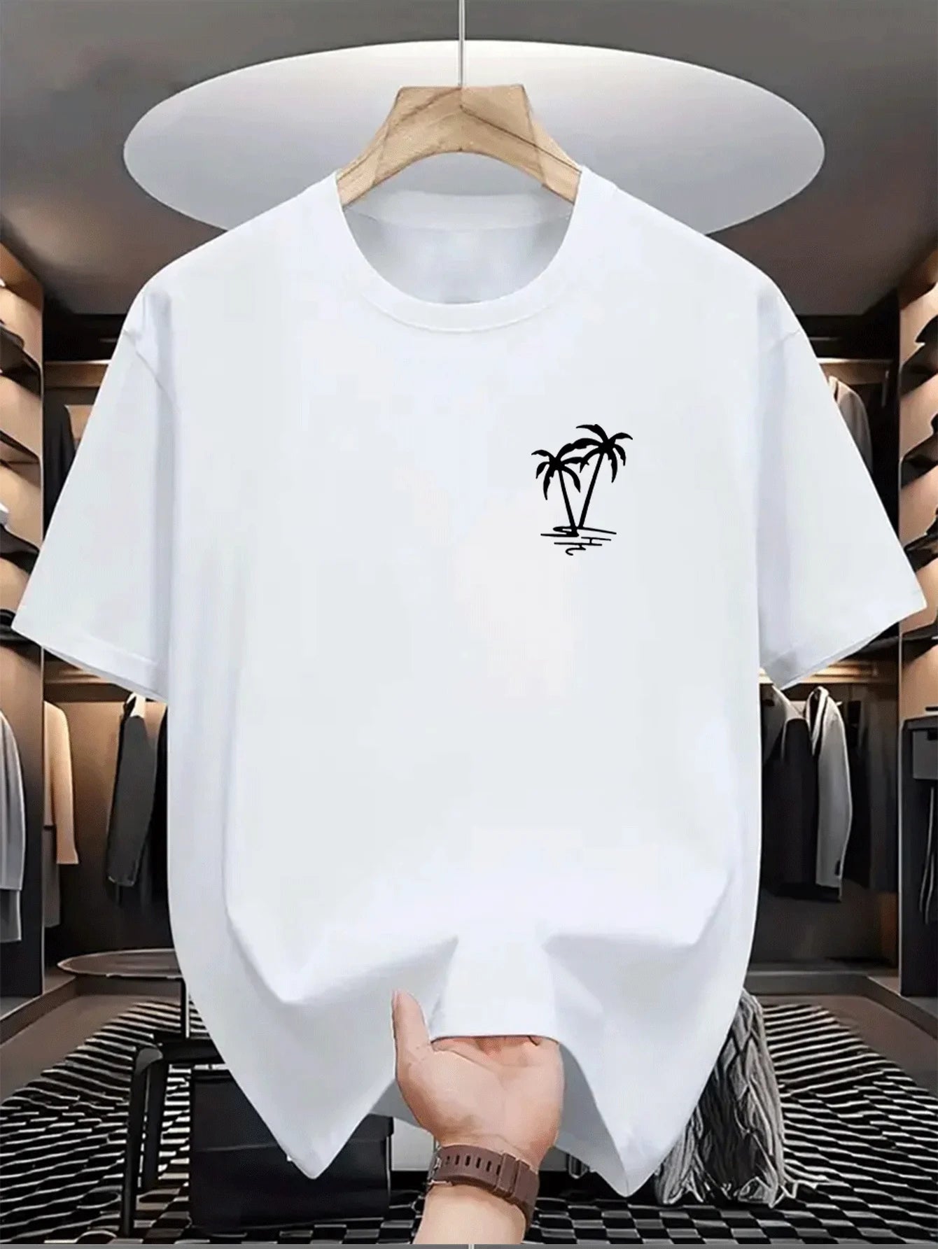 Men’s 100% Cotton Summer T-Shirt