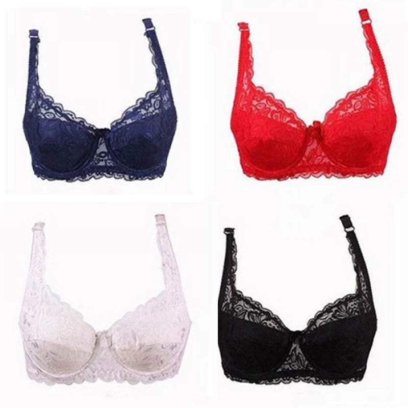 New Sexy Floral Lace Push-Up Bra
