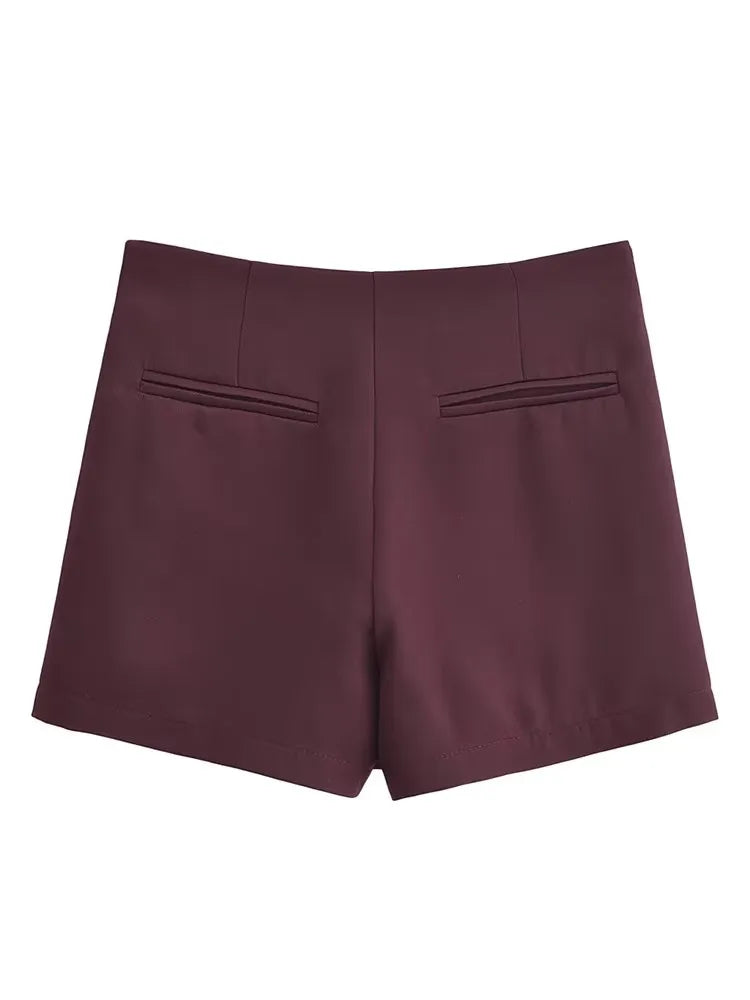 Women’s High-Waist Skort – Vintage-Inspired Streetwear Style