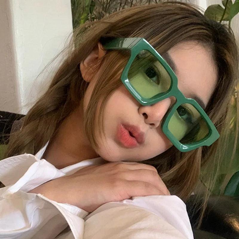 Vintage Small Square Sunglasses