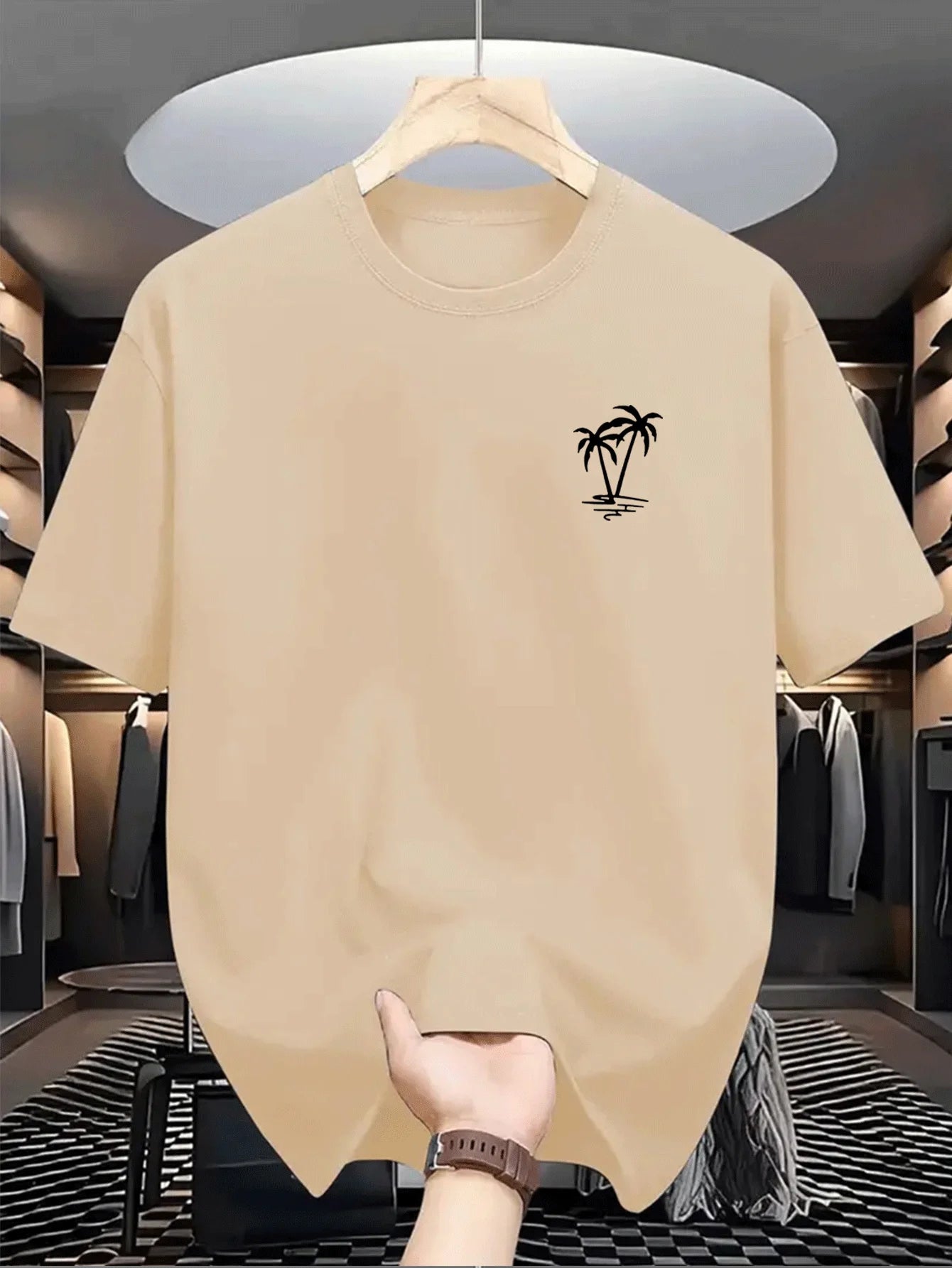 Men’s 100% Cotton Summer T-Shirt