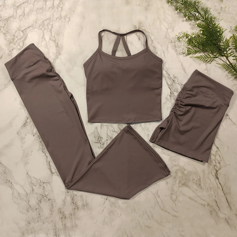 2-Piece Women's Yoga & Fitness Set – Sports Bra & Leggings