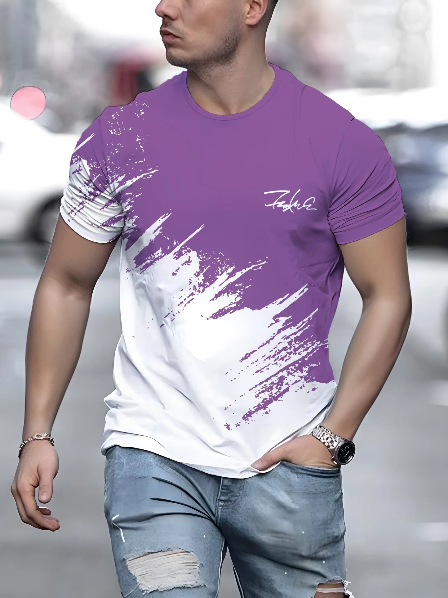 Men’s Short Sleeve Crew Neck T-Shirt