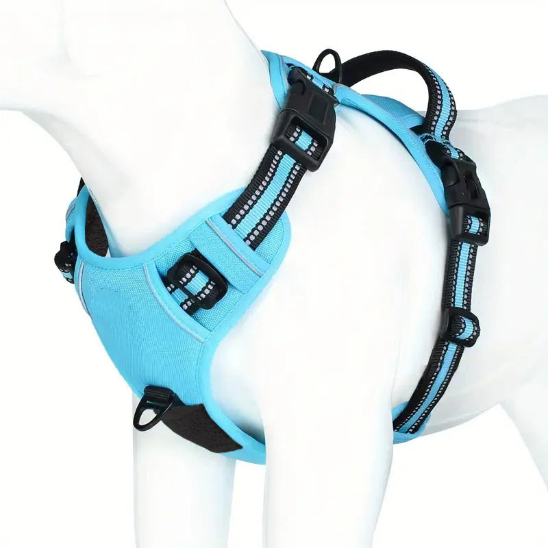Easy Walking Reflective No-Pull Dog Harness with Handle