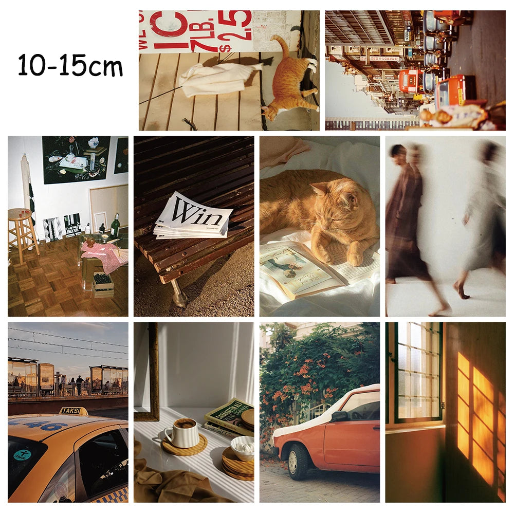 10×15CM French Chic Print Poster Stickers