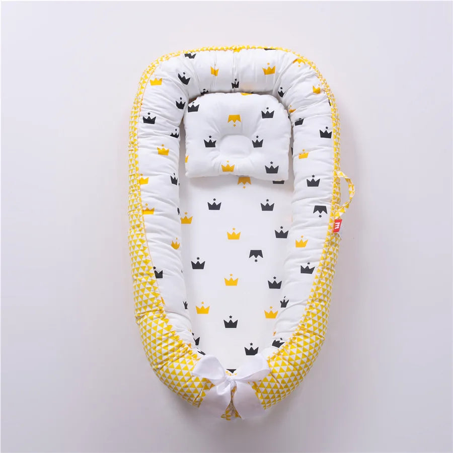 85×50cm Baby Nest Bed with Pillow