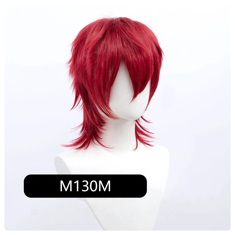 MUMUPI Synthetic Short Wolf Cut Wig with Bangs
