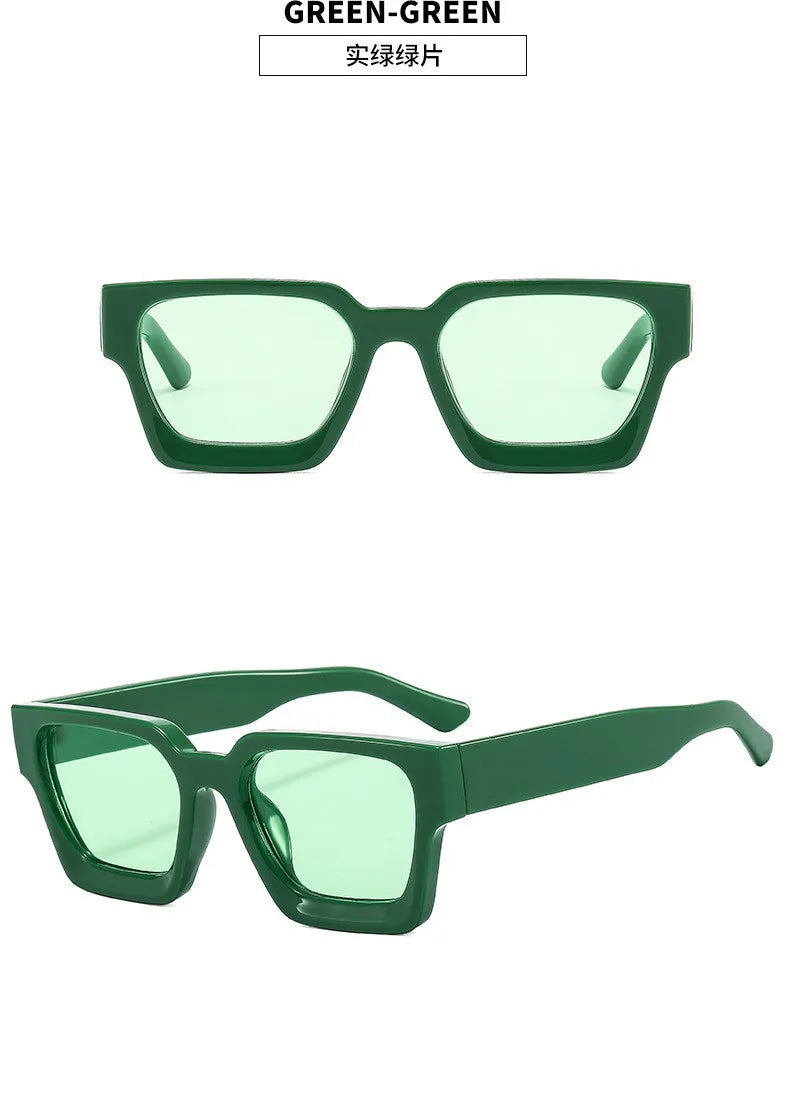 Vintage Small Square Sunglasses