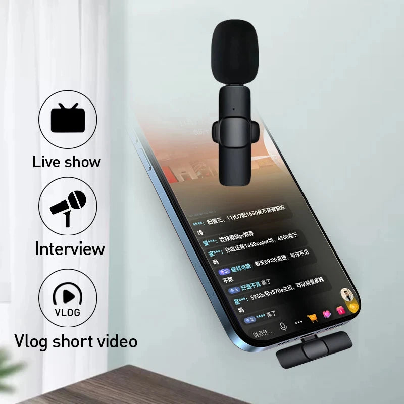 2.4G Wireless Lavalier Microphone