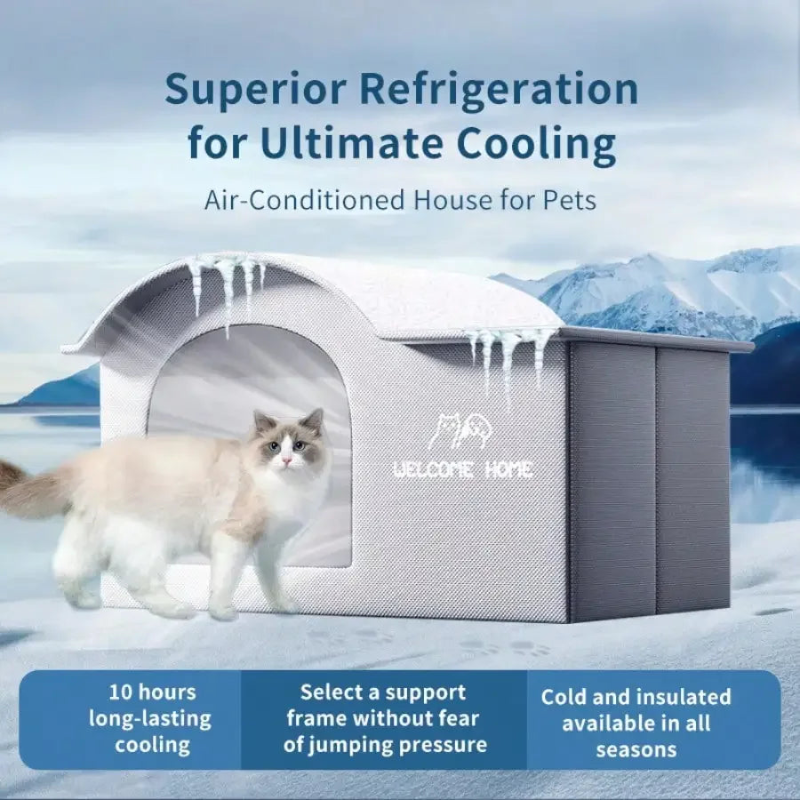 Summer Cooling Ice House Bed