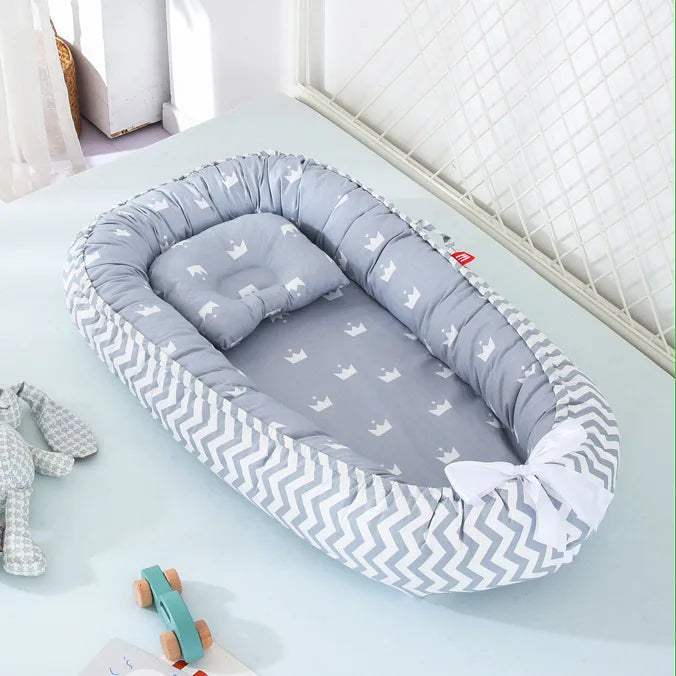 85×50cm Baby Nest Bed with Pillow
