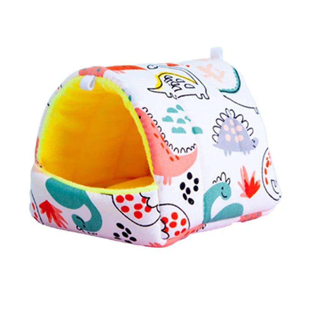 Winter Cartoon Animal Nest Bed