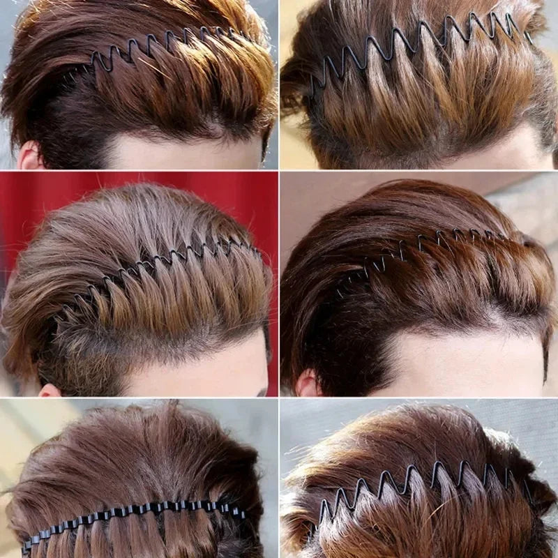 6/1PCS Fashion Metal Hair Band