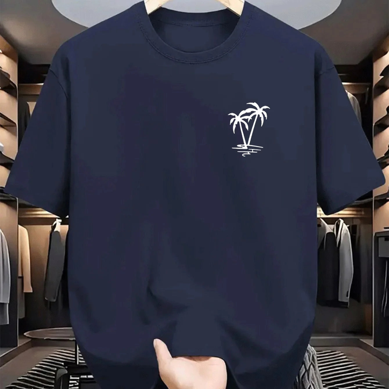 Men’s 100% Cotton Summer T-Shirt