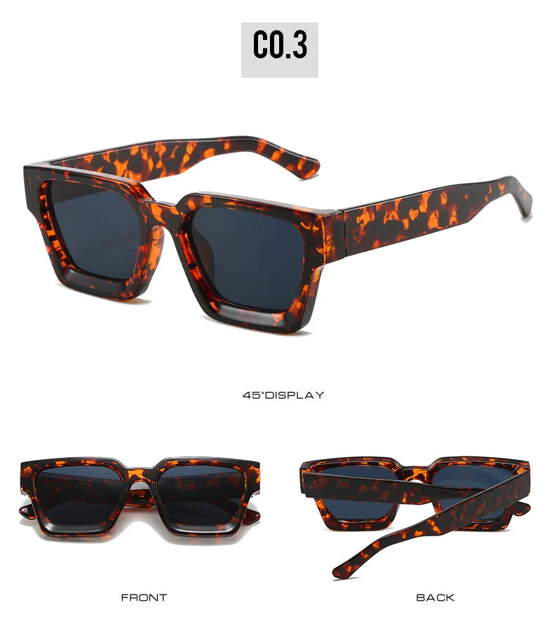 Vintage Small Square Sunglasses