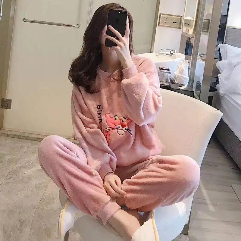 Winter Warm Pajama Set