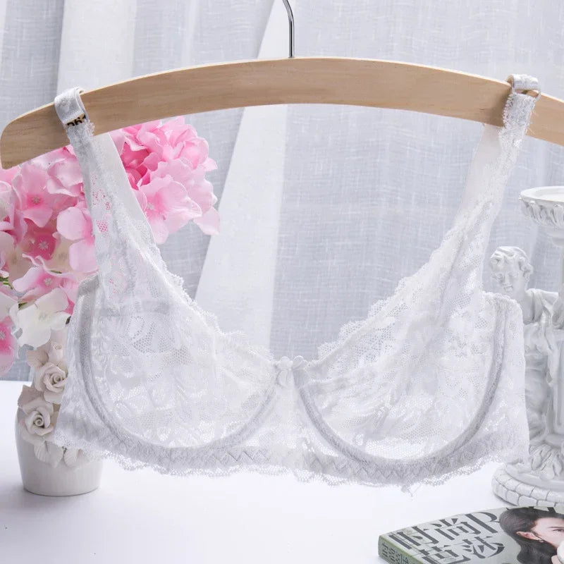 Women’s Sexy Lace Mesh Underwire Bra