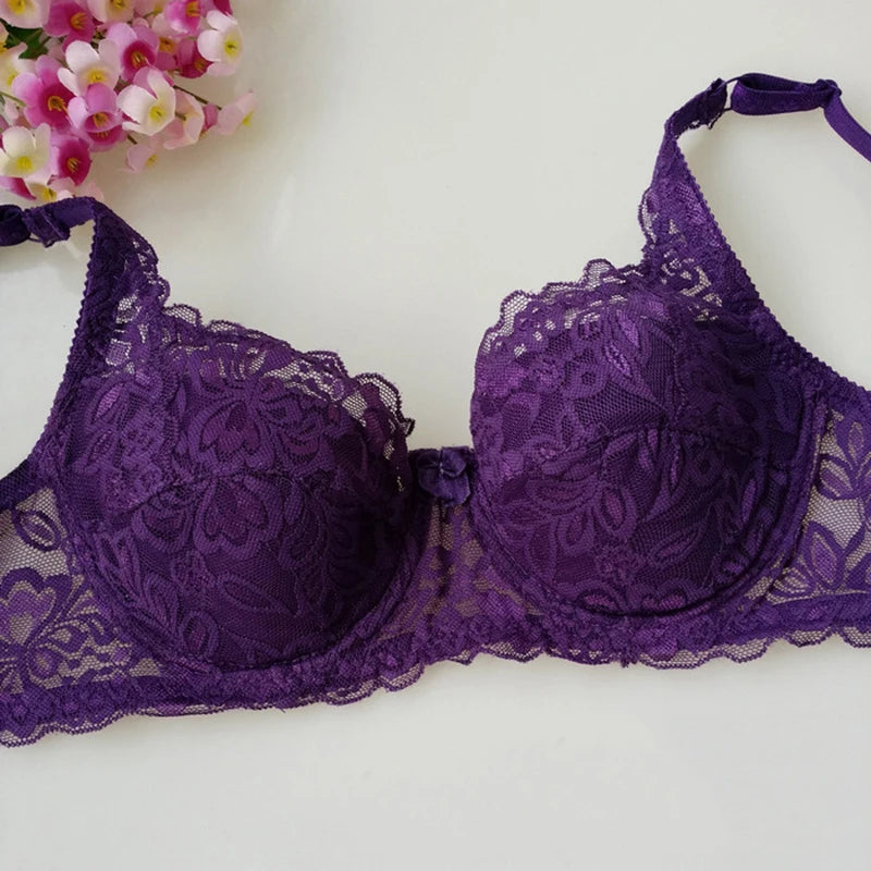 New Sexy Floral Lace Push-Up Bra