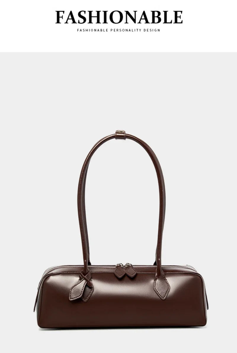 2025 New Genuine Leather Women’s Shoulder Bag