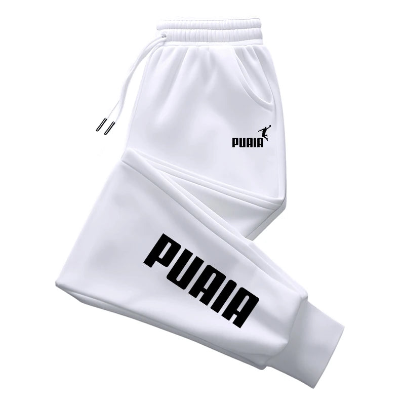 Letter Print Women’s Jogger Pants – Autumn/Winter Loose Fit Fitness & Streetwear Trousers