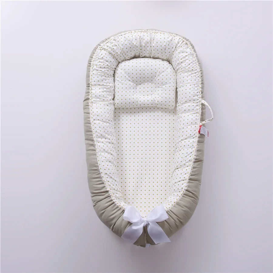85×50cm Baby Nest Bed with Pillow
