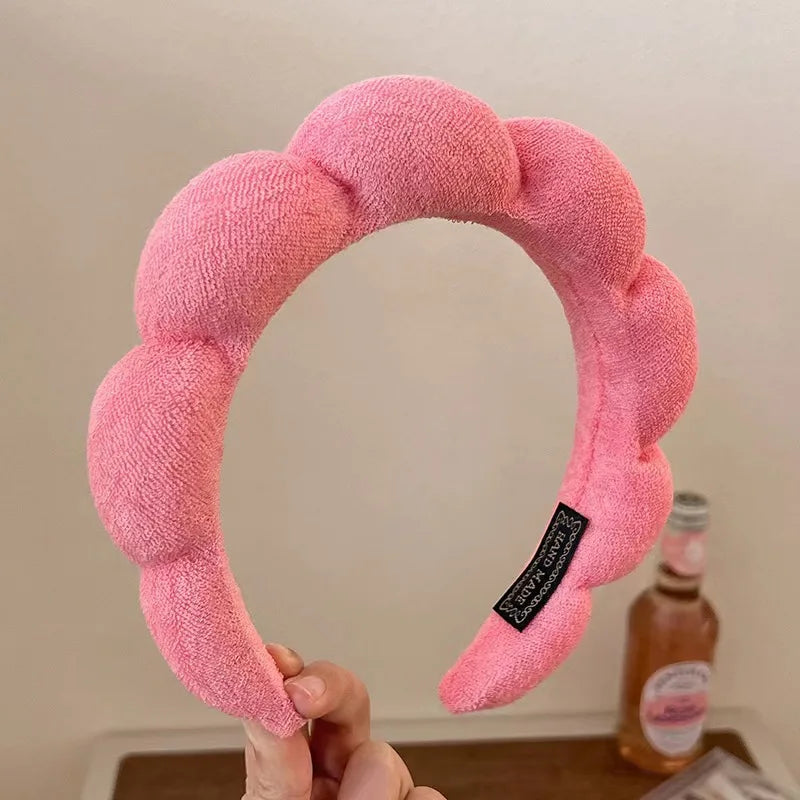 2025 Fashion Puffy Sponge Headband for Women & Girls