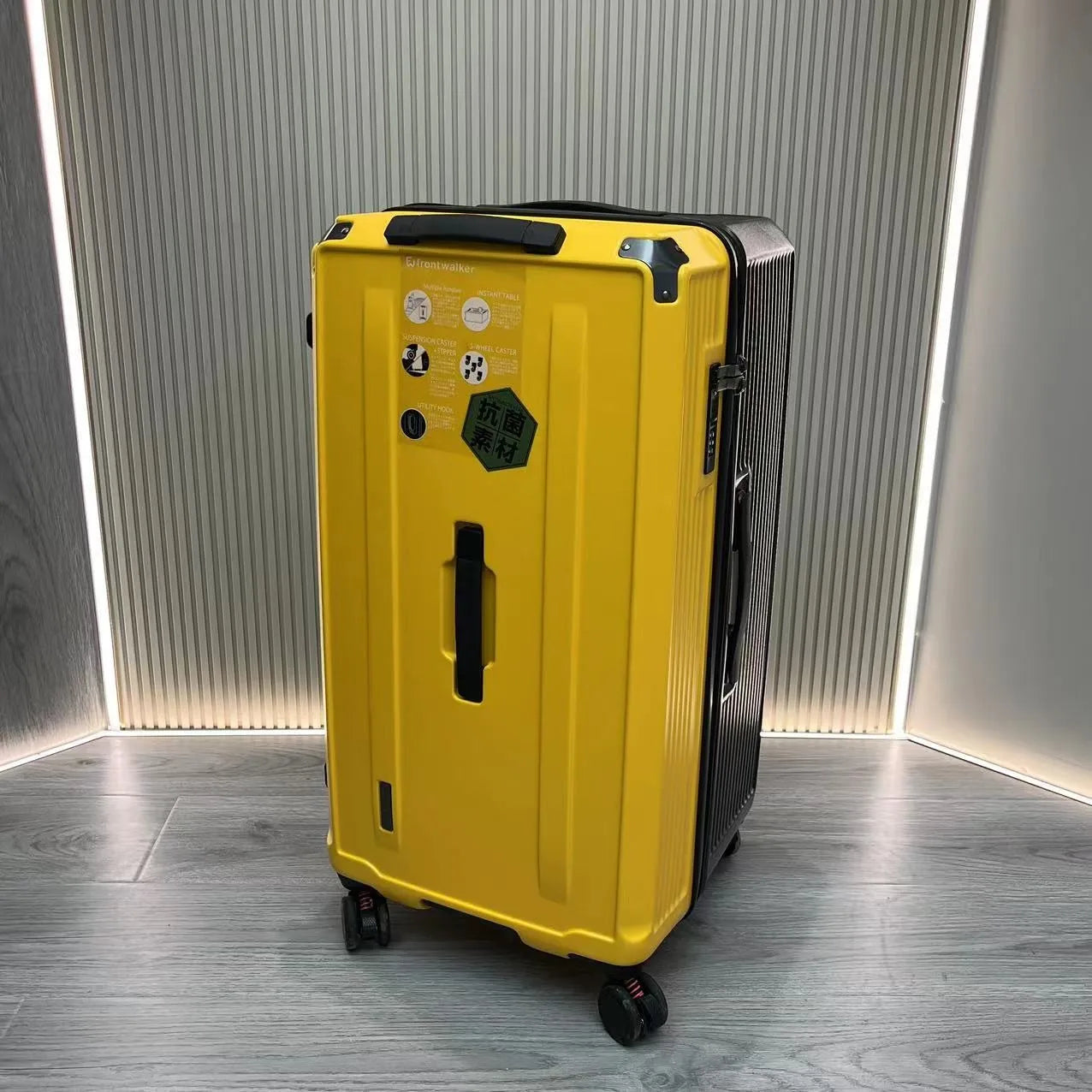 Large Size Suitcase with Five Wheels & Brake