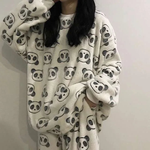 Winter Warm Pajama Set