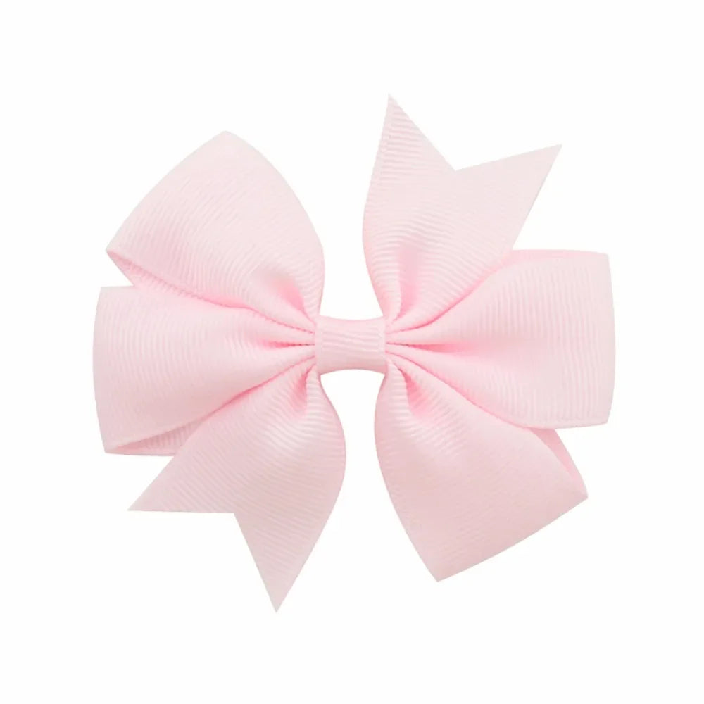 20/40PCS Candy Color Bow Hair Clip Set