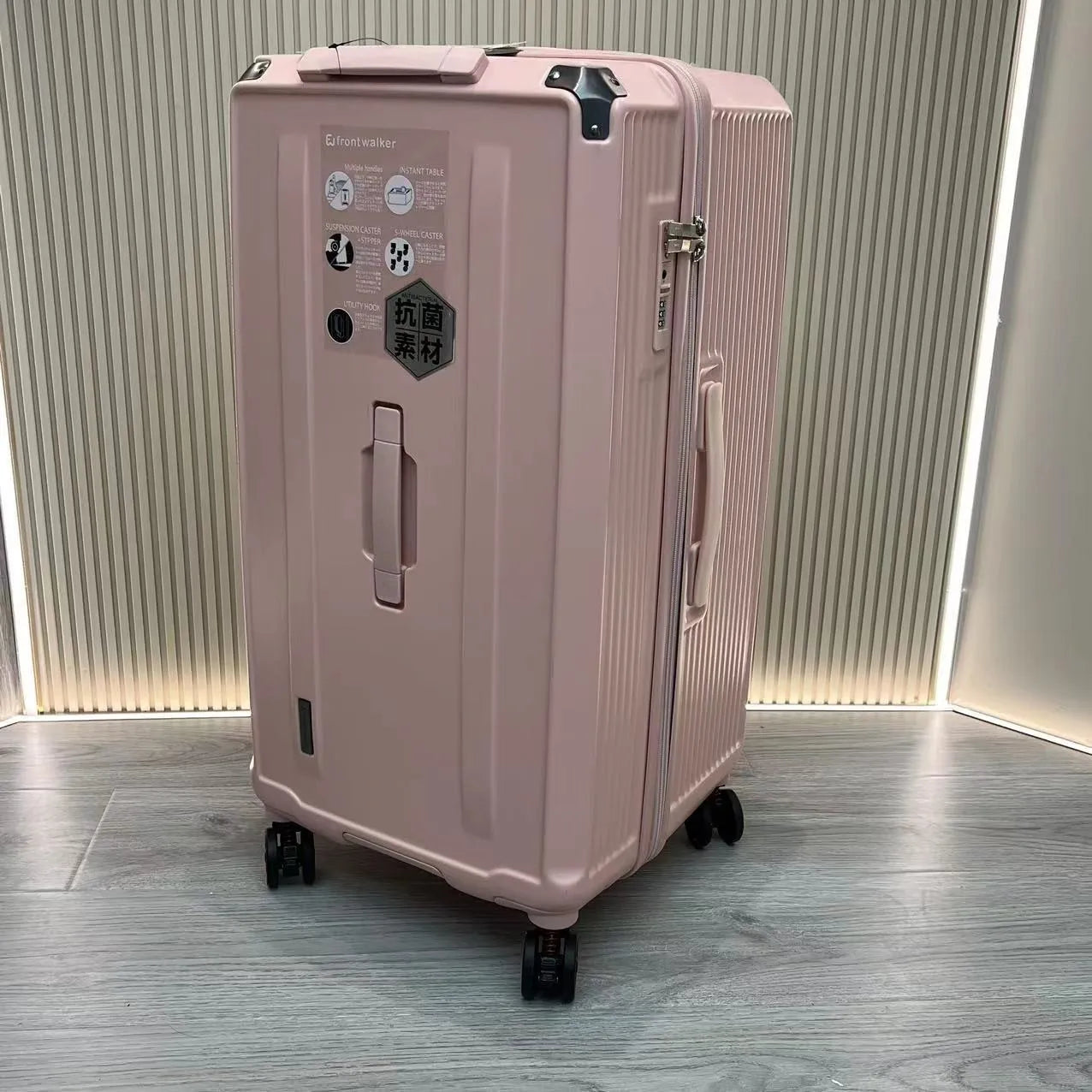 Large Size Suitcase with Five Wheels & Brake
