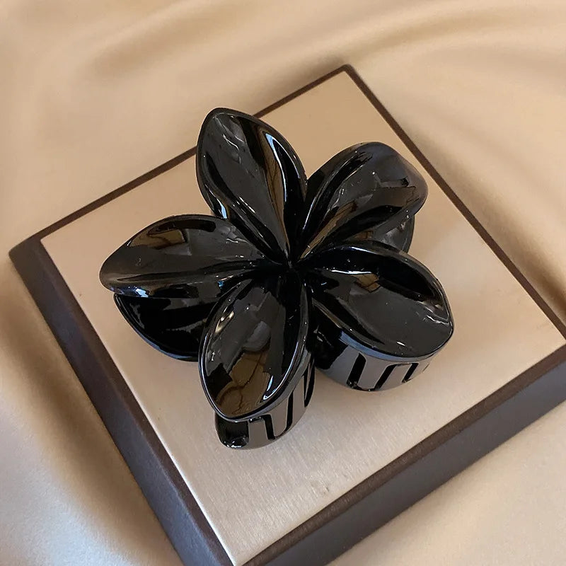 Large Flower Claw Clips