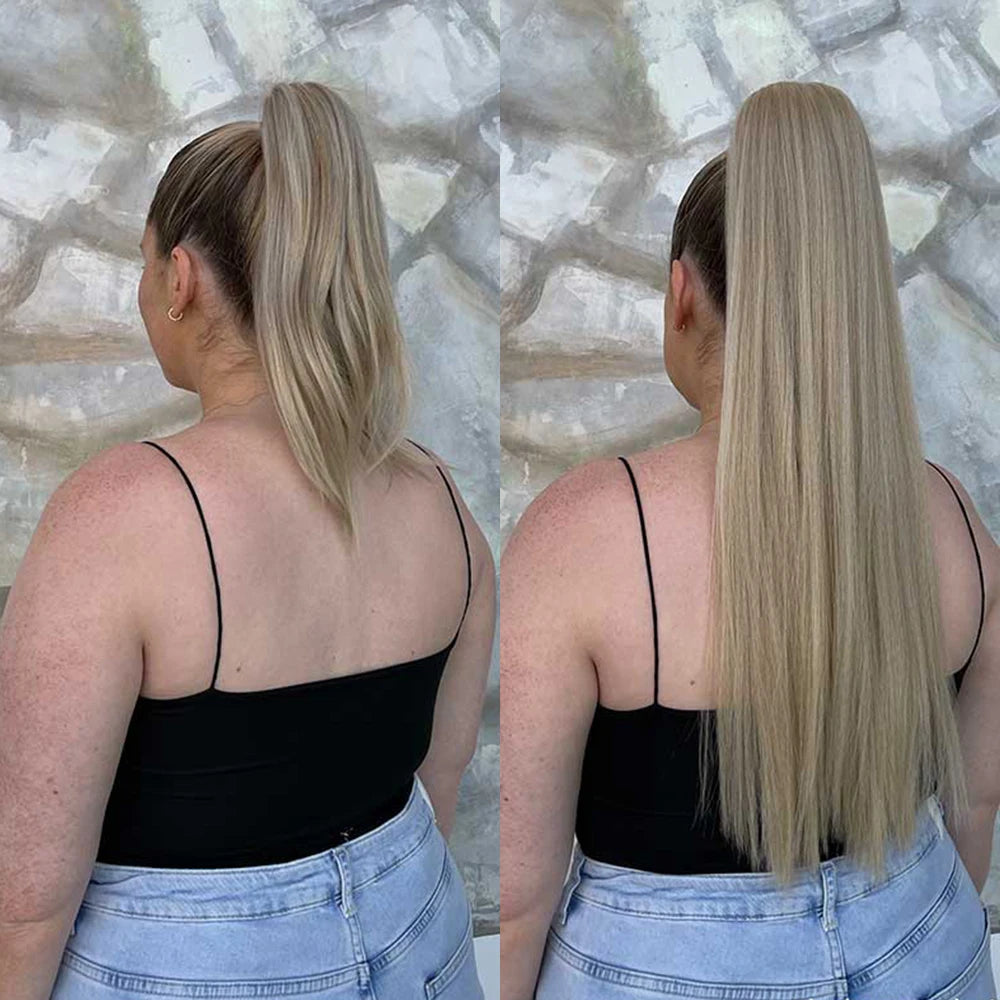 34-Inch Synthetic Ponytail Hair Extension