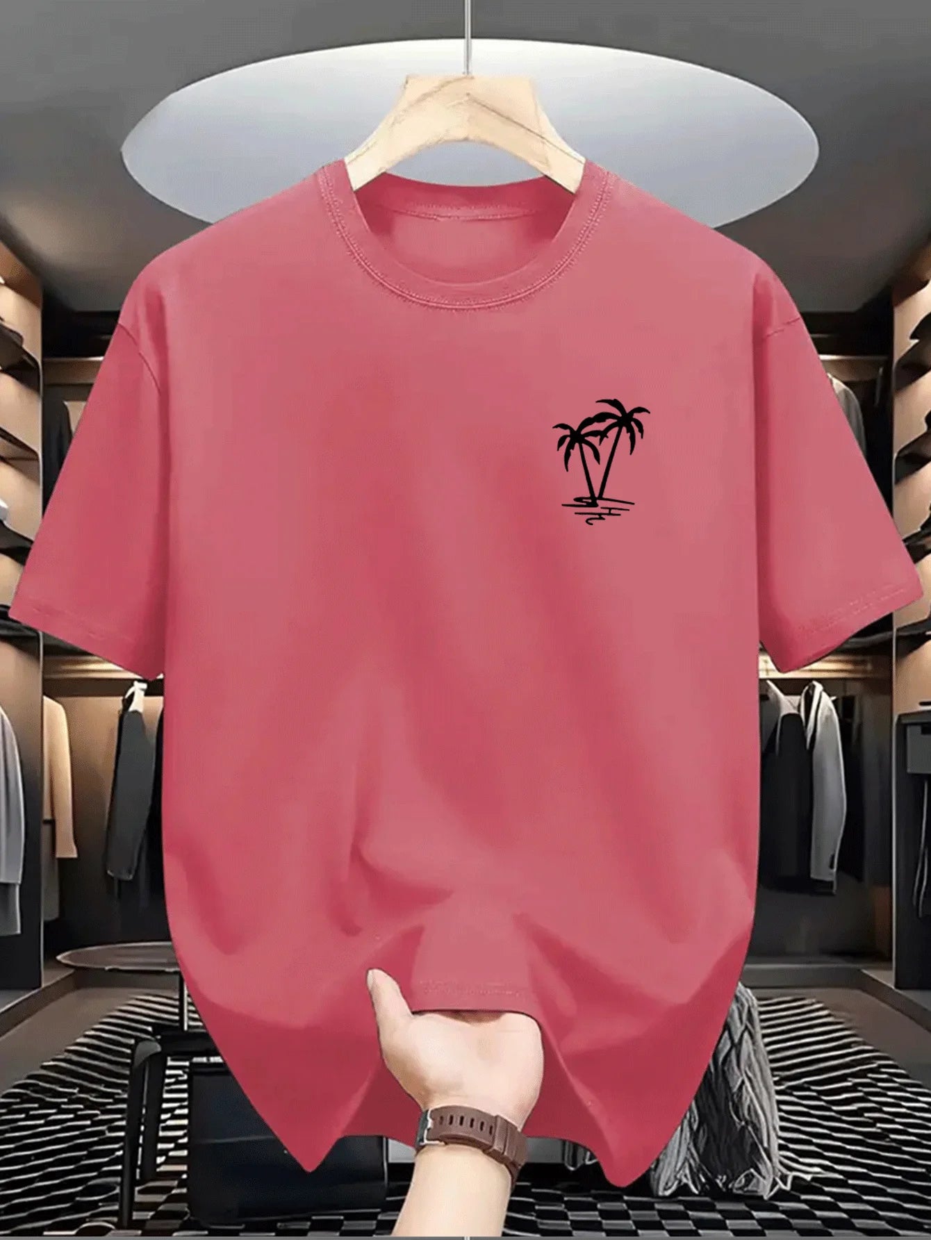 Men’s 100% Cotton Summer T-Shirt