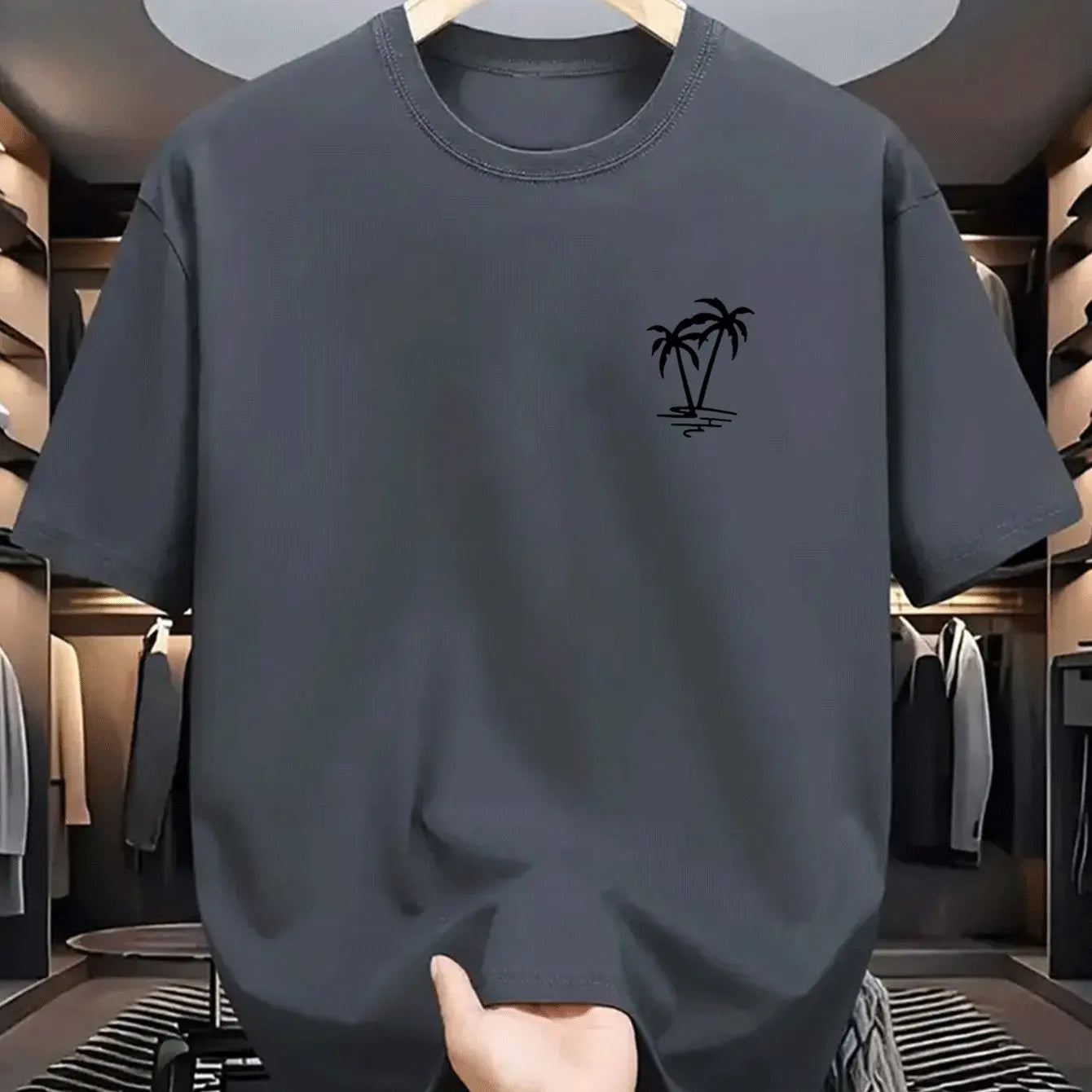 Men’s 100% Cotton Summer T-Shirt