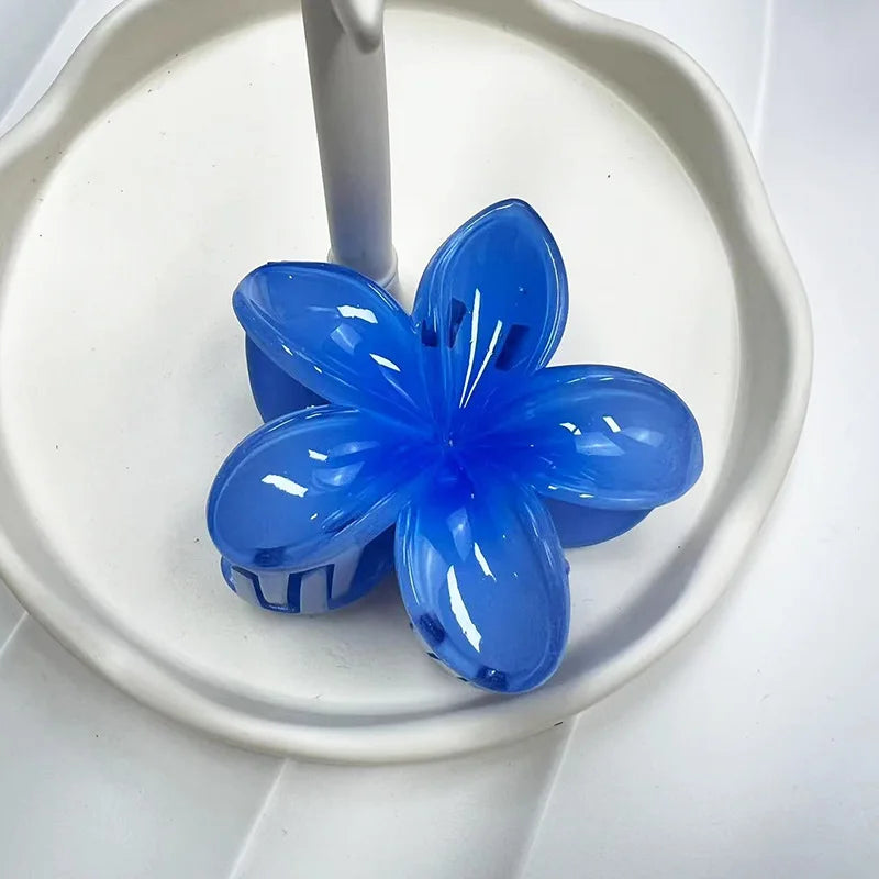 Large Flower Claw Clips