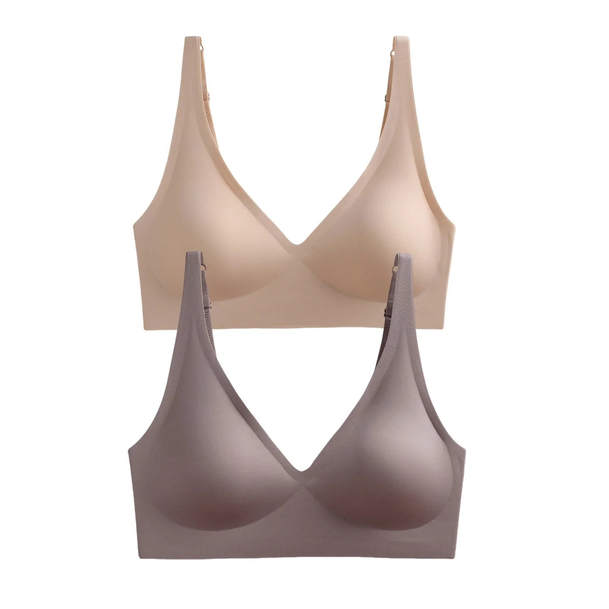 2Pcs/Set Seamless Wireless Bra