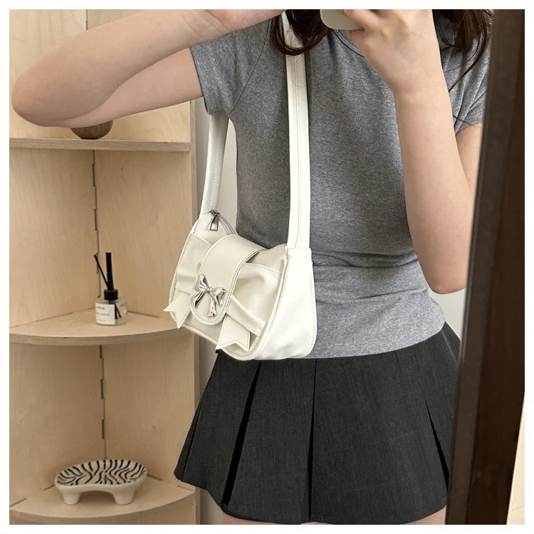 Trendy Bow Shoulder Bag
