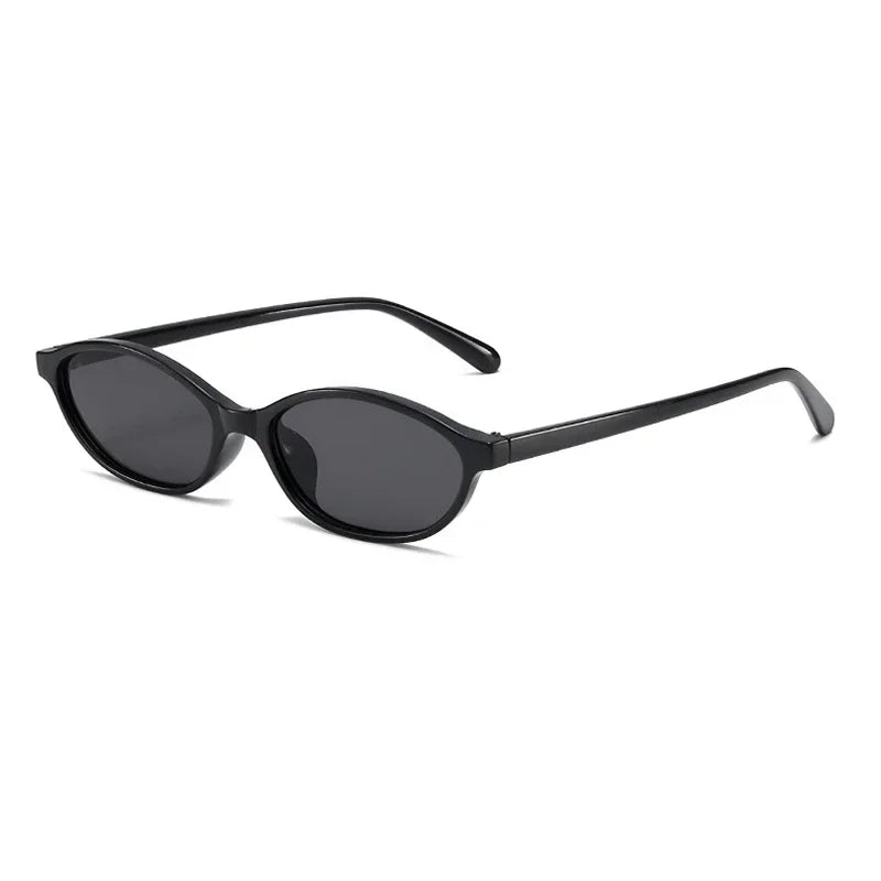 Retro Oval Frame Sunglasses