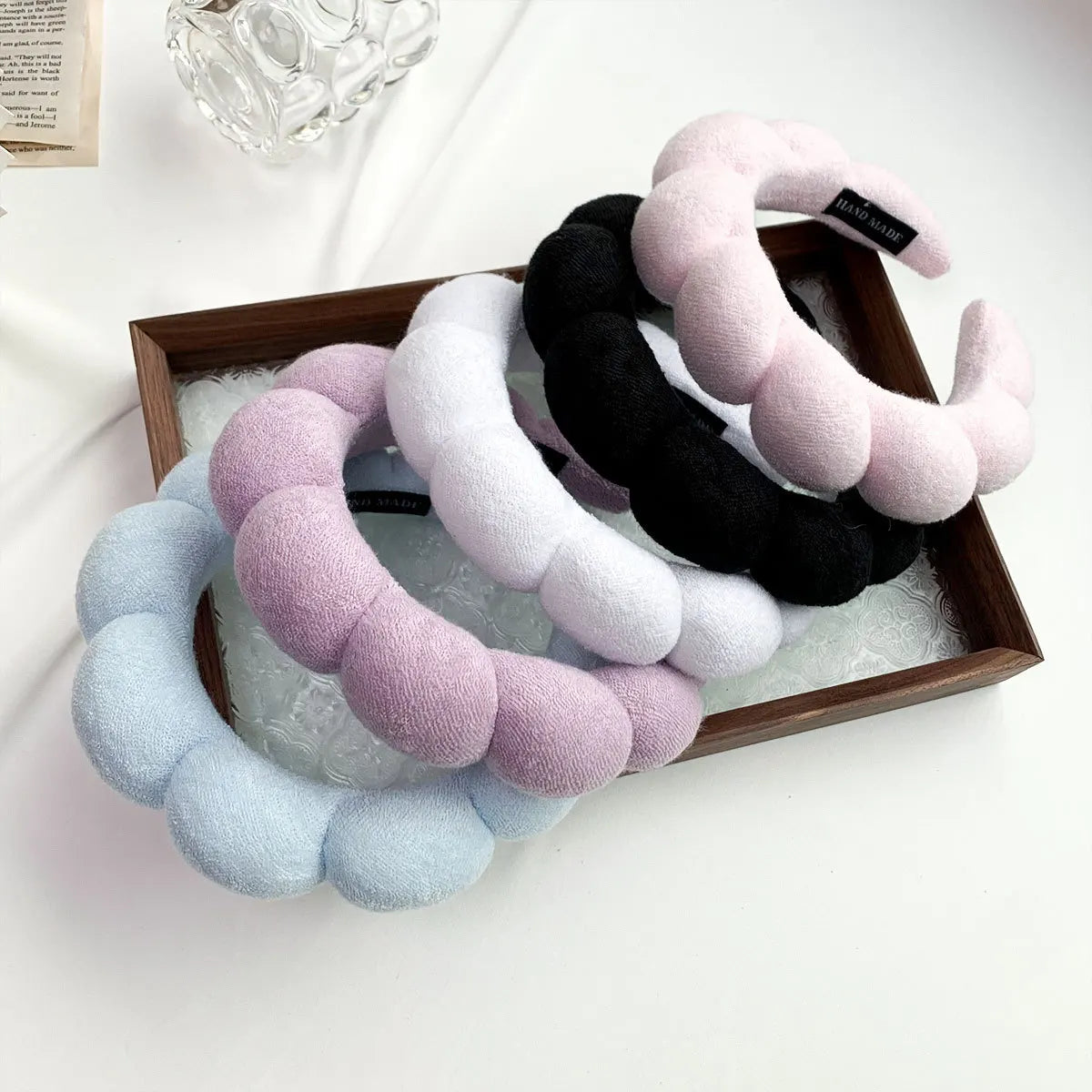 2025 Fashion Puffy Sponge Headband for Women & Girls