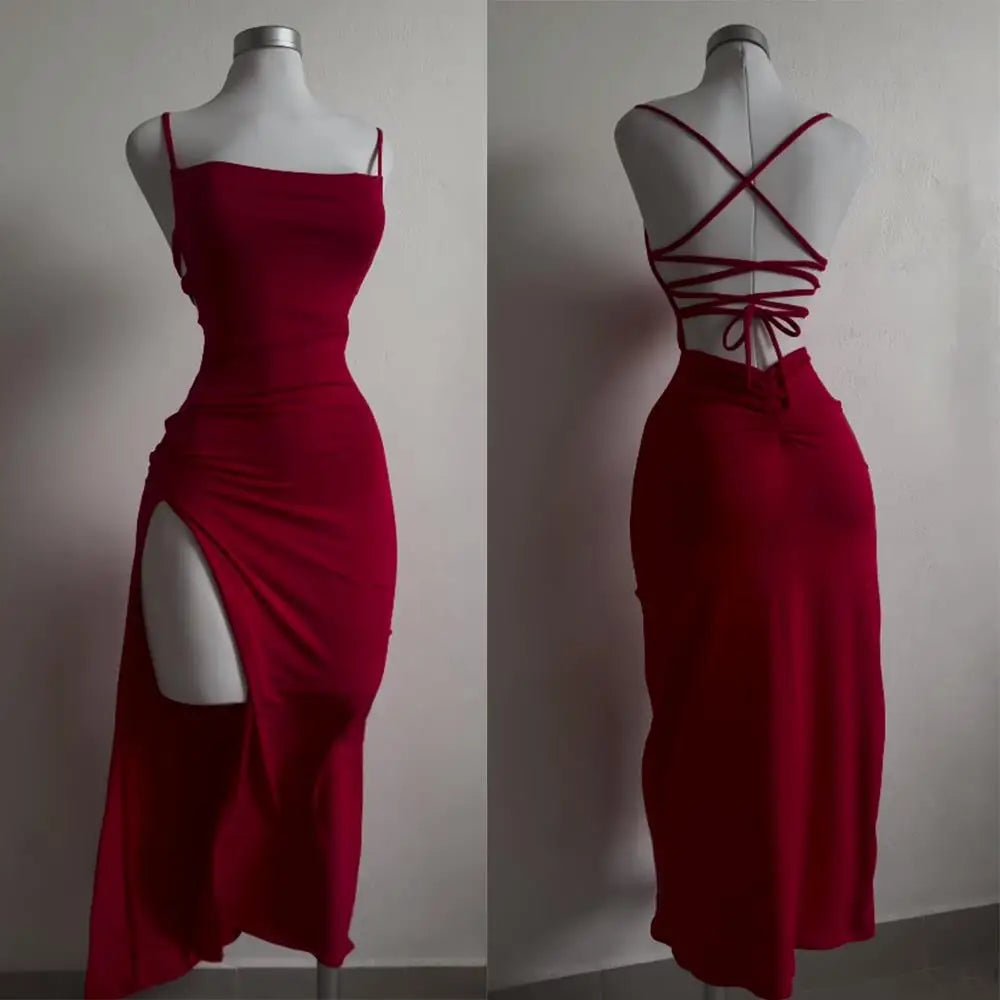 2025 Hot Summer Halter Dress – Spice Girl Style with a Bold Edge