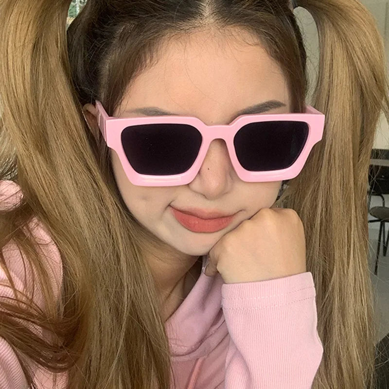 Vintage Small Square Sunglasses